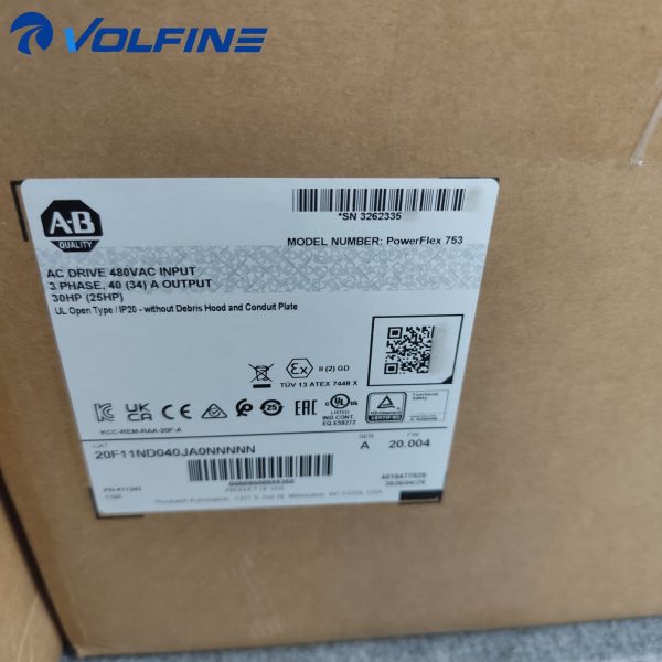 Danfoss 20F11ND040JA0NNNNN VLT FC AC drive