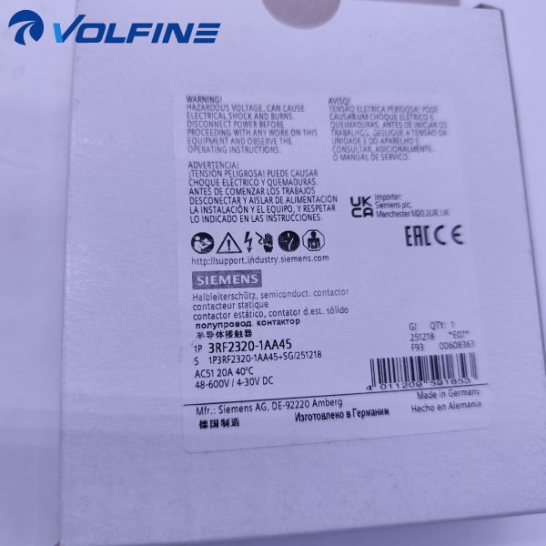 Siemens 3RF2320-1AA45 SIRIUS / SENTRON protection