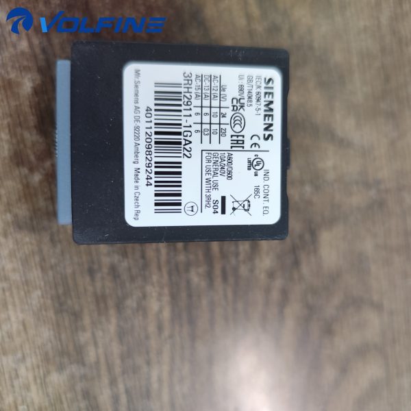 Siemens 3RH2911-1GA22 Contactor auxiliary block SIRIUS