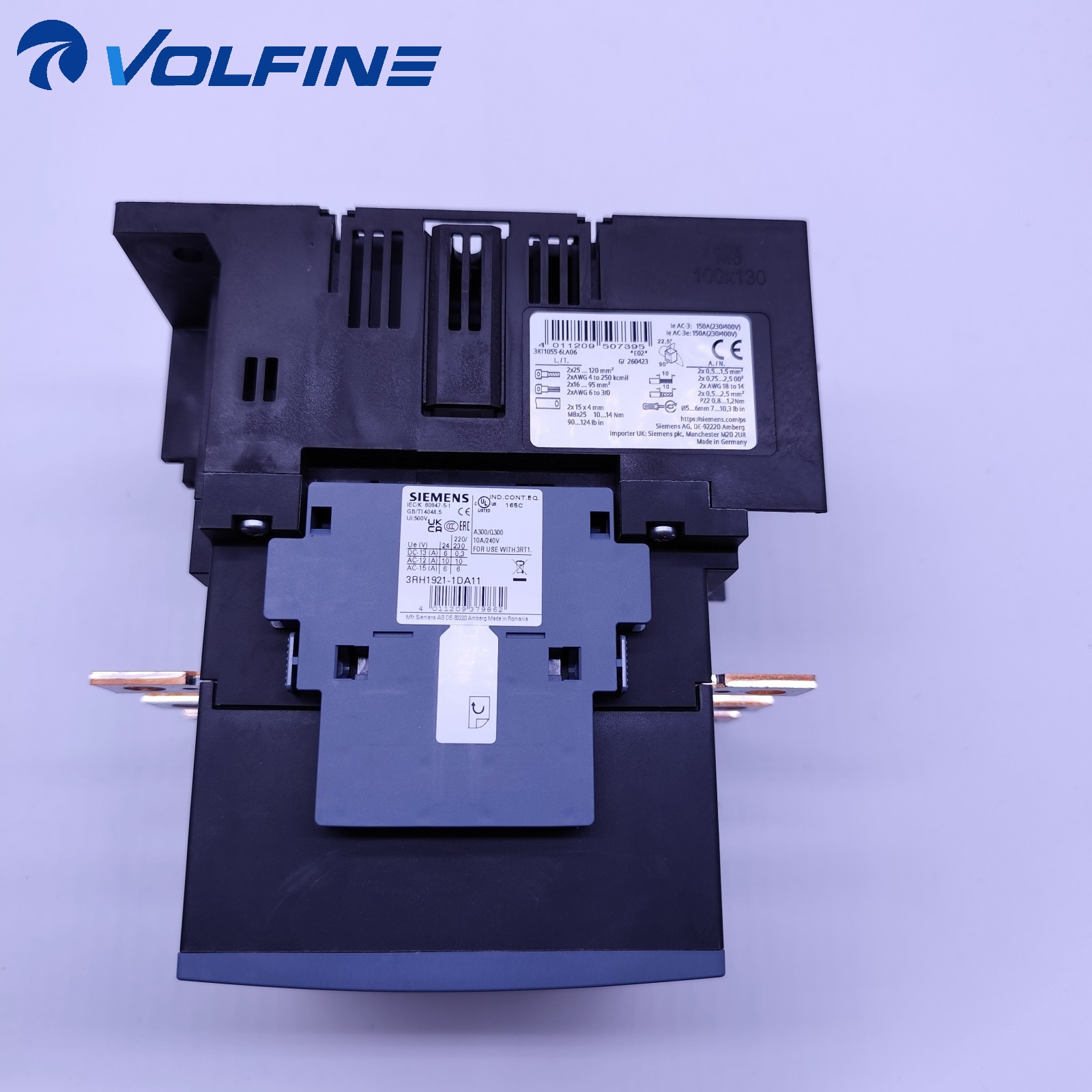 Siemens 3RT1055-6LA06 SIRIUS / SENTRON protection - Image 3