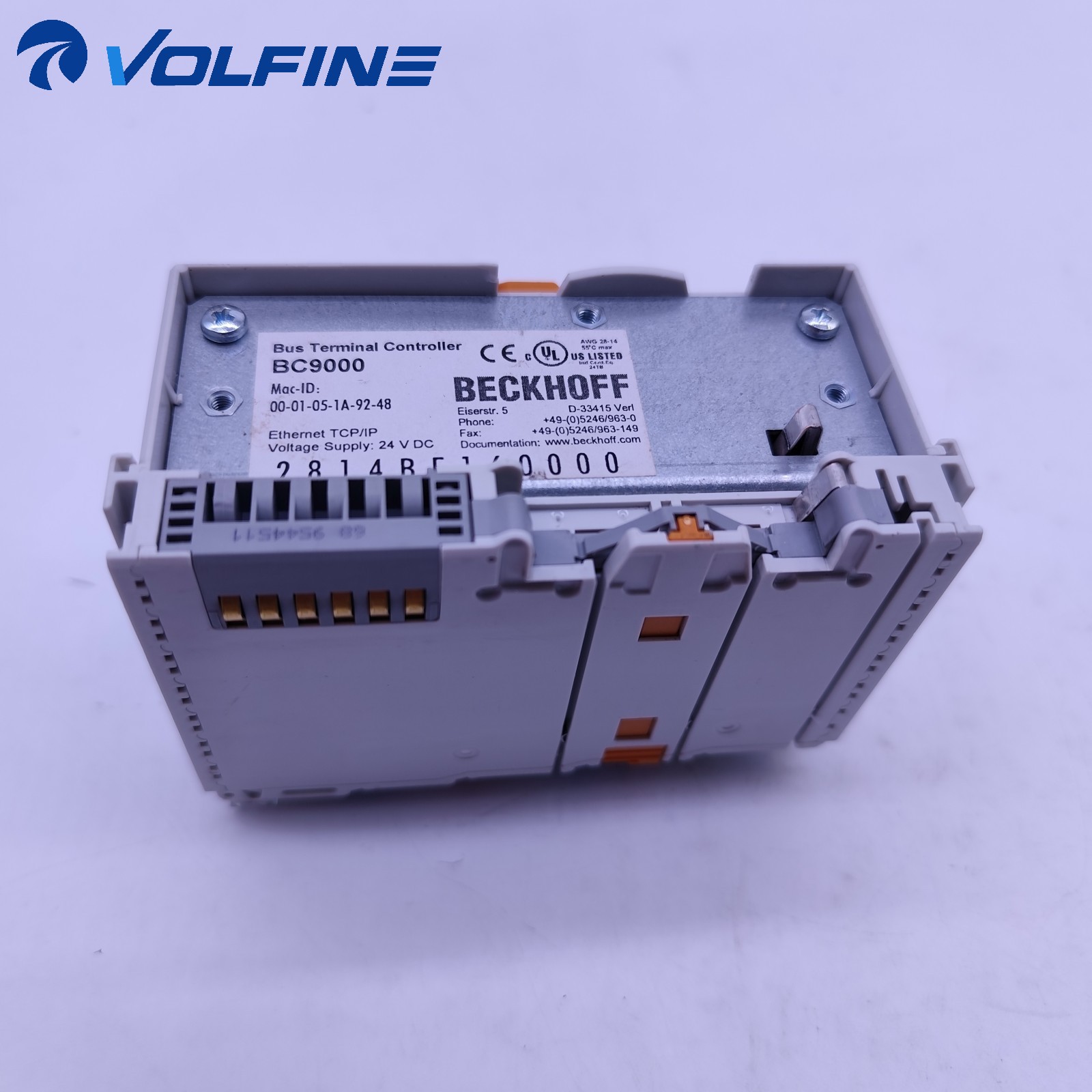 Beckhoff BC9000-ETHERNET-TCP-IP EtherCAT bus coupler - Image 2