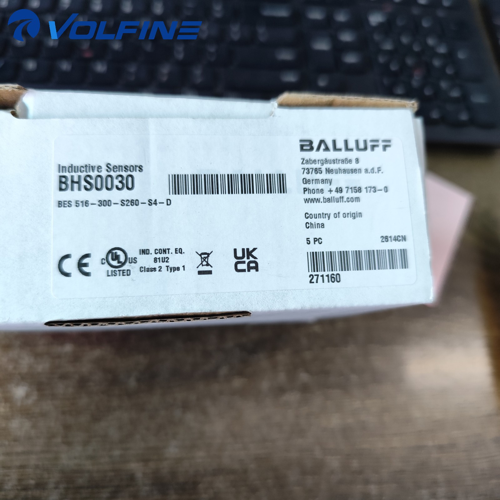 Balluff BES-516-300-S260-S4-D Inductive sensor - Image 5