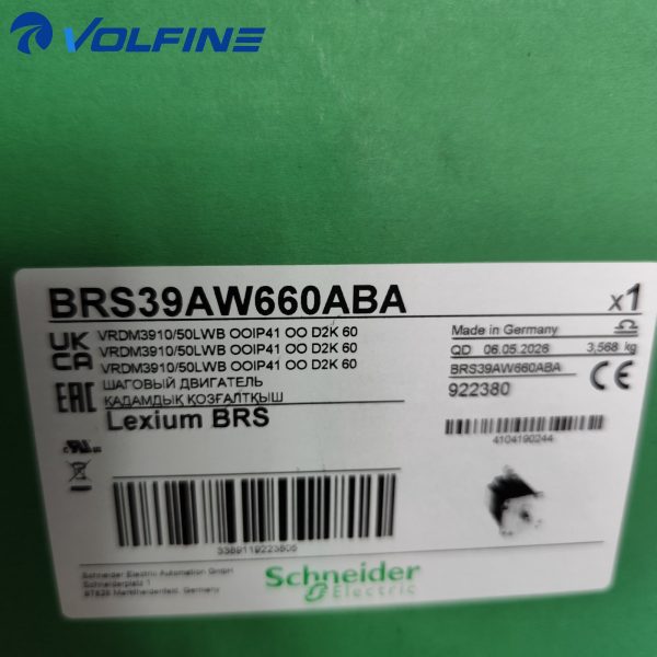 Lenze BRS39AW660ABA Servo motor