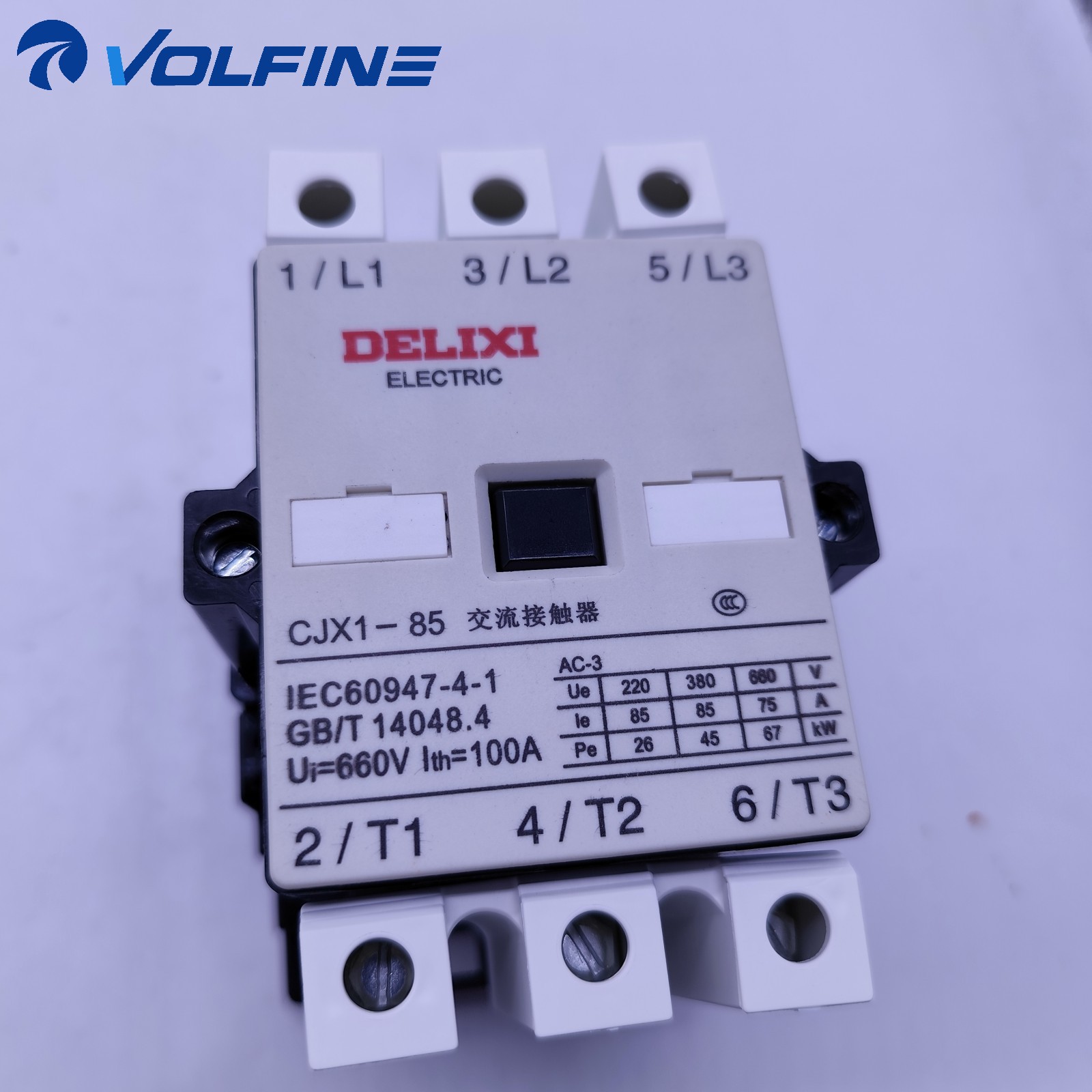 CHINT CJX1-85-22 Contactor - Image 3