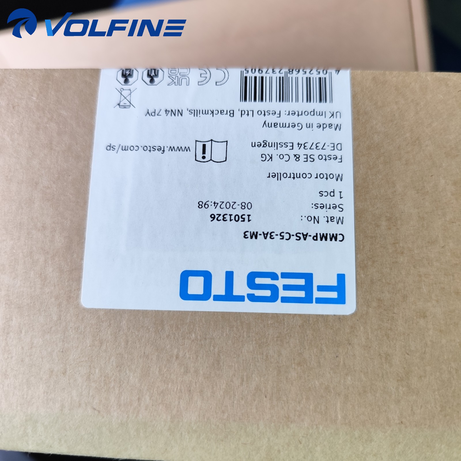 Festo CMMP-AS-C5-3A-M31501326 Servo drive / motor - Image 5
