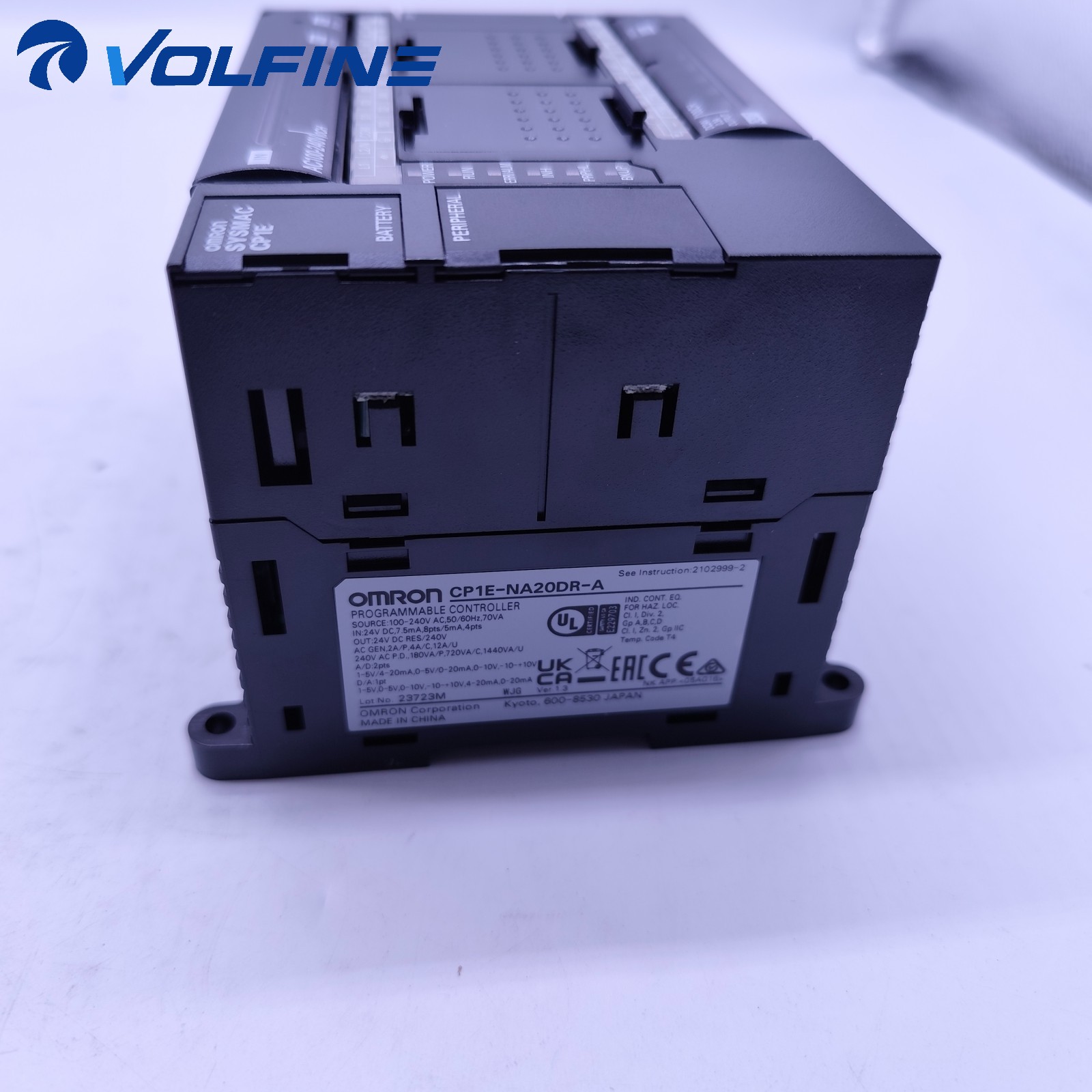 Omron CP1E-NA20DR-A PLC / Sysmac I/O CJ / NX - Image 2