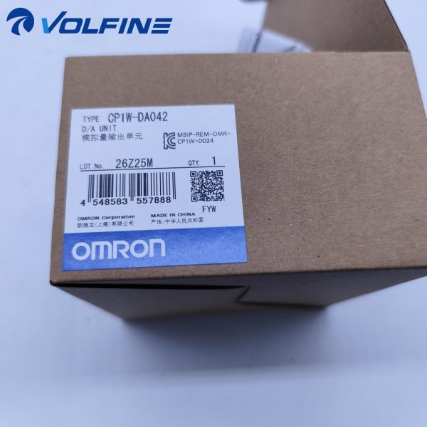 Omron CP1W-DA042 PLC / Sysmac I/O CJ / NX