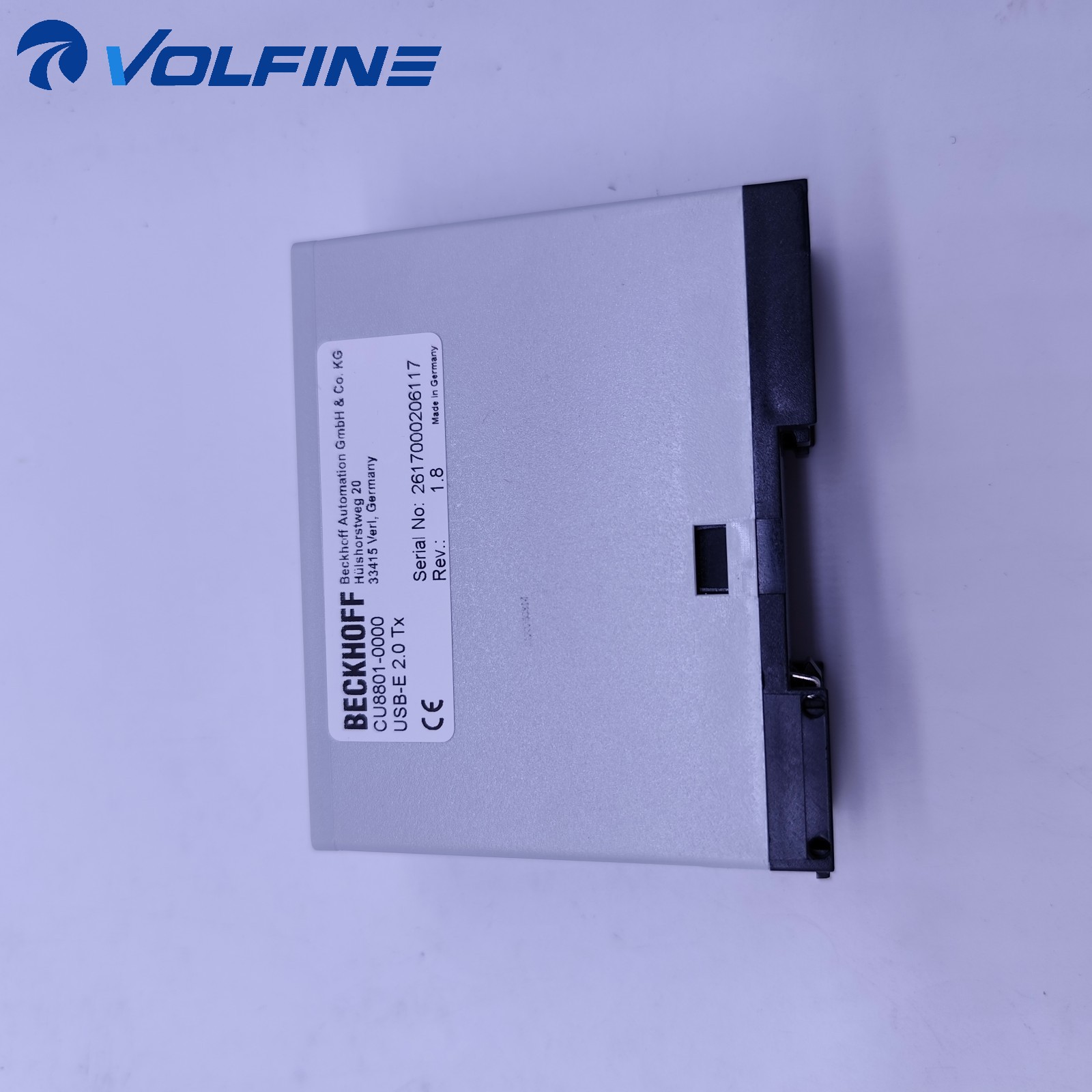 Beckhoff CU8801-0000 CU control unit TwinCAT