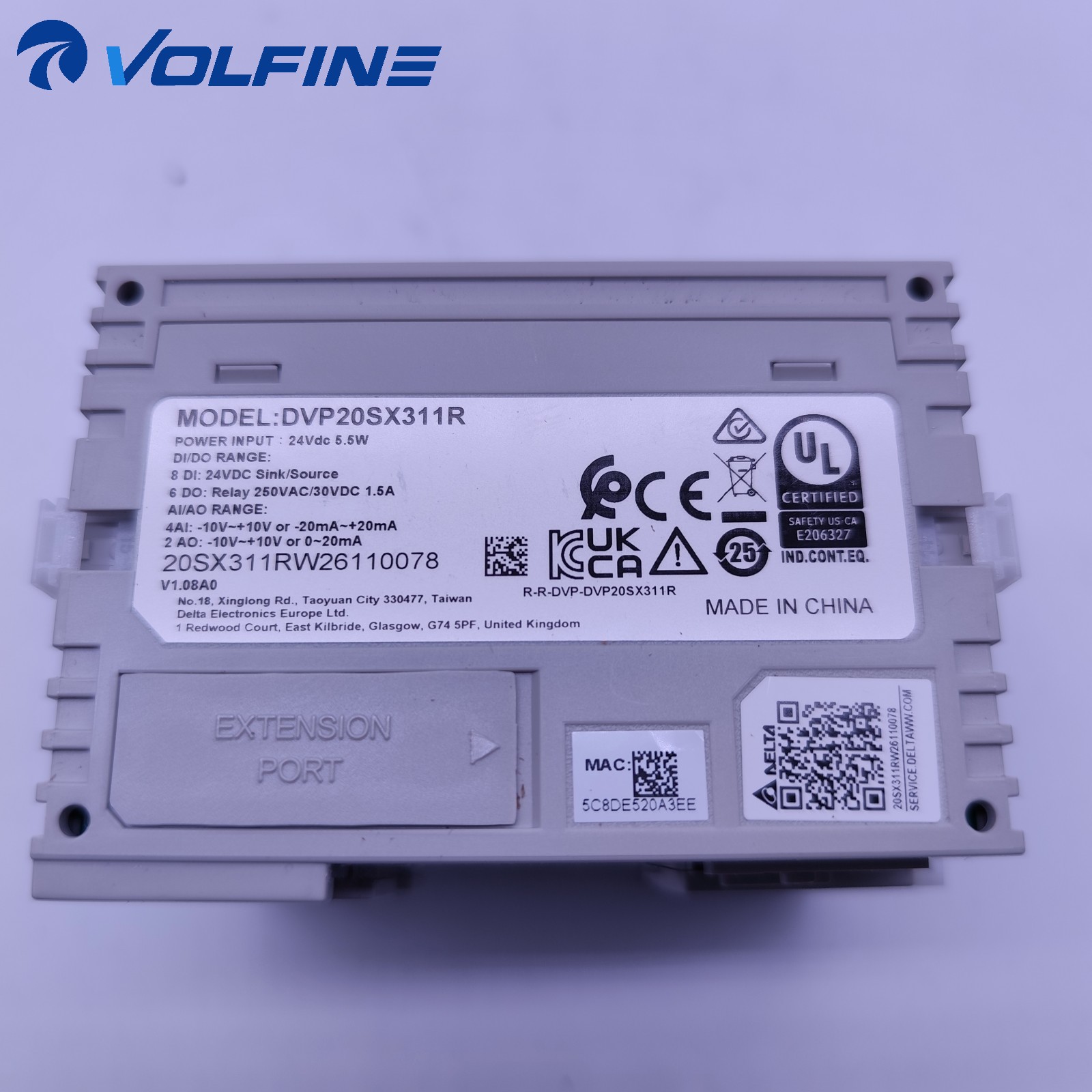 Delta DVP20SX311R DVP PLC - Image 2