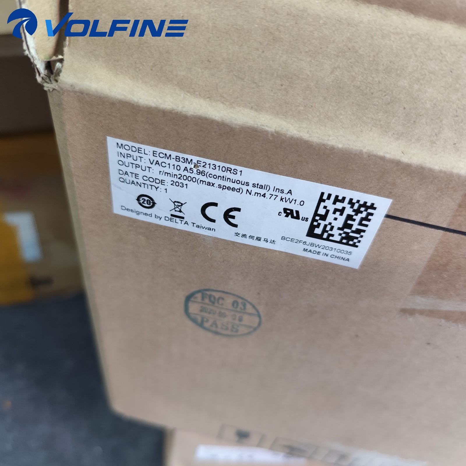 Delta ECM-B3M-E21310RS1 AC servo motor ECMA / ECM - Image 5