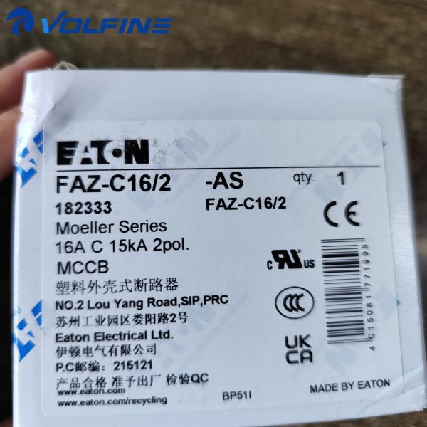 Eaton FAZ-C16-2 Miniature circuit breaker