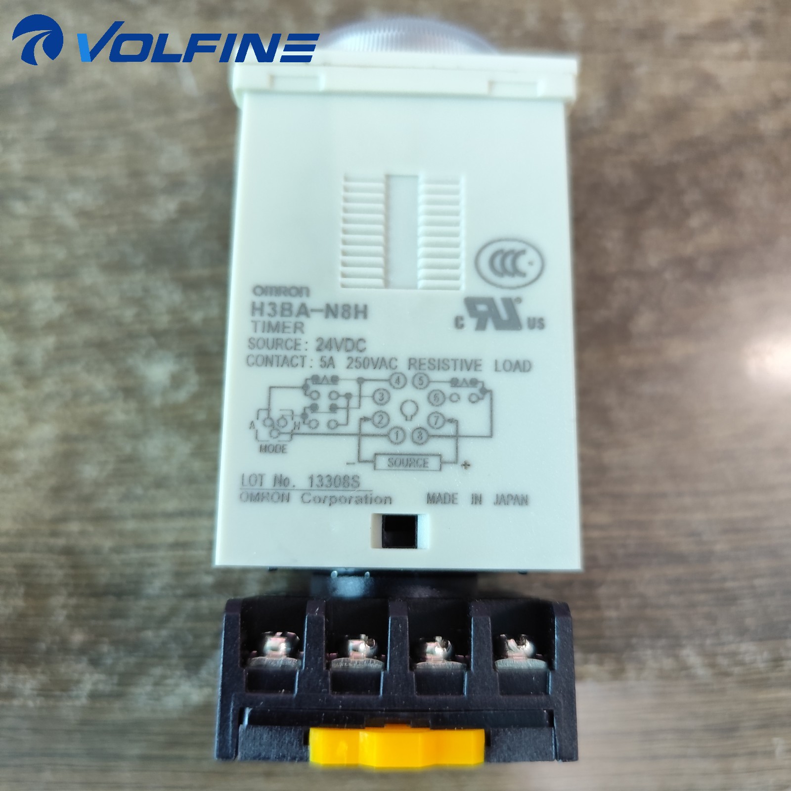 Omron H3BA-N8H-24VDC Multi-mode timer - Image 2