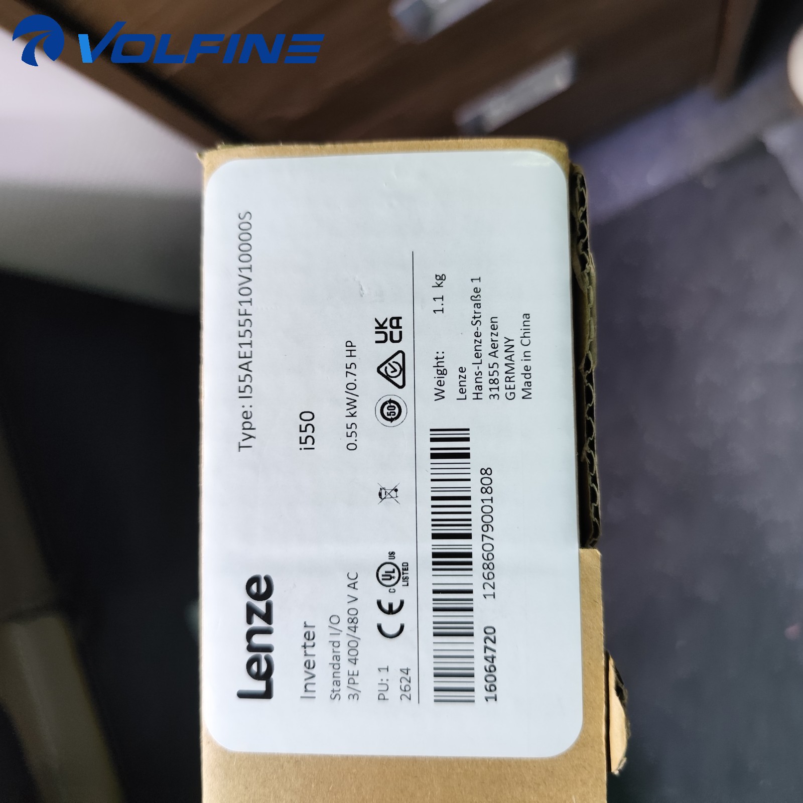 Lenze I55AE155F10V10000S AC drive i550 - Image 6