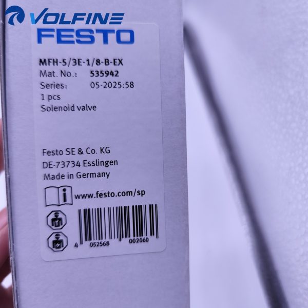 Festo MFH-5-3E-1-8-B-EX Solenoid valve