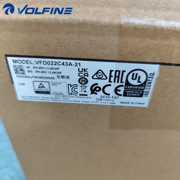 Delta VFD022C43A-21 VFD Drive