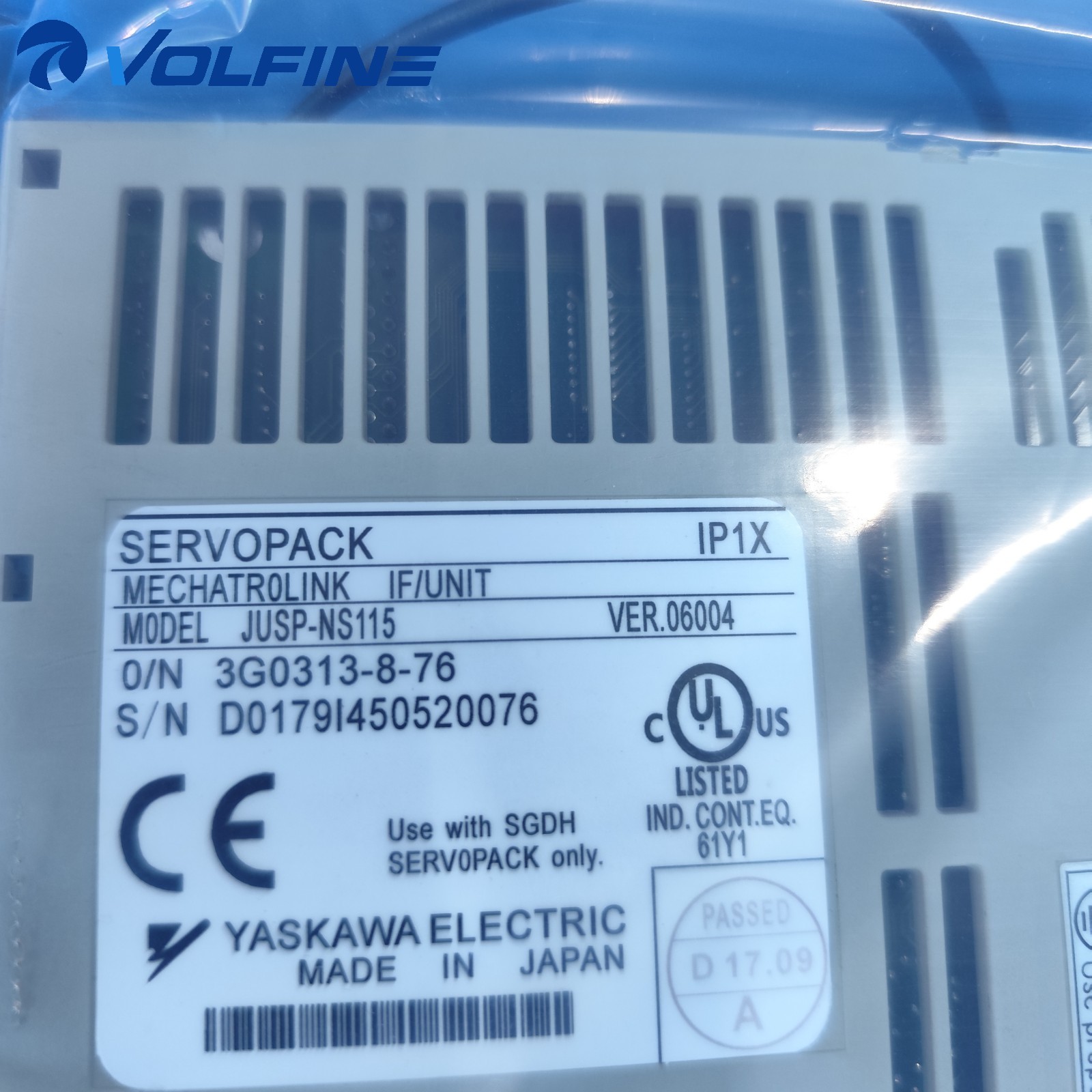 YASKAWA-JUSP-NS115 PLC Module - Image 2