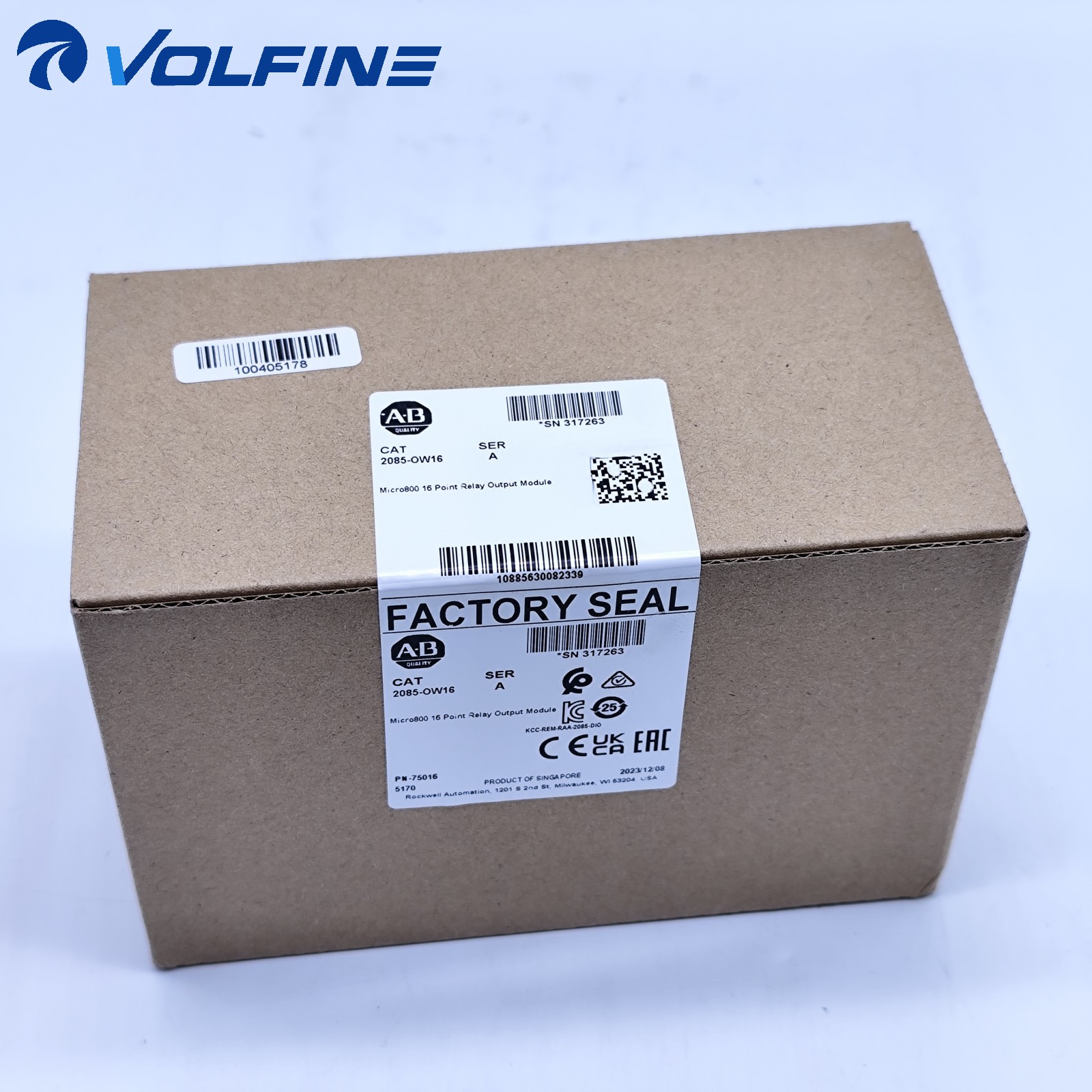 Allen-Bradley 2085-0W16 Micro800 PLC / I/O