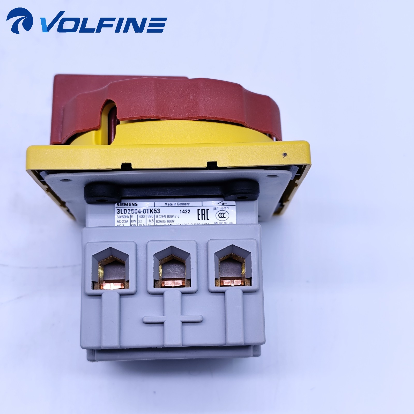 Siemens 3LD2504-0TK53 Switch-disconnector SIRIUS / SENTRON - Image 2