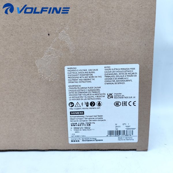 Siemens 3RA6120-1BB32 Motor starter SIRIUS