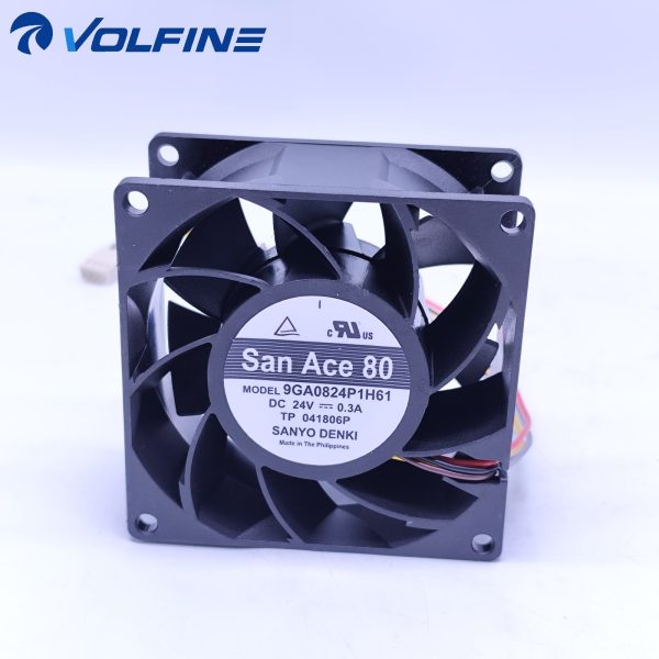 Sanyo Denki 9GA0824P1H61 DC axial fan San Ace