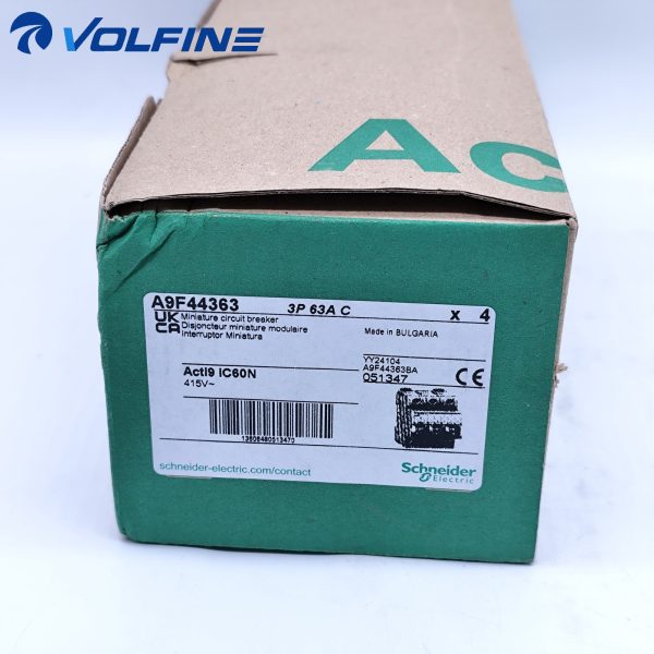 Schneider A9F44363 Miniature circuit breaker Acti9
