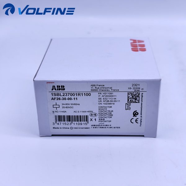 ABB AF26-30-00-11 IEC contactor AF / modular