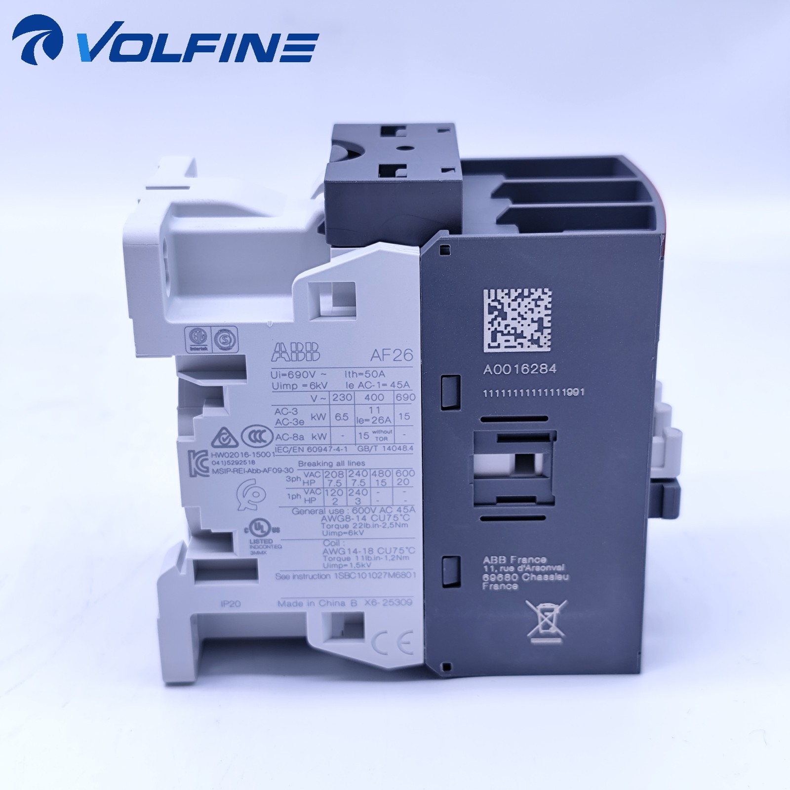 ABB AF26-30-00-11 IEC contactor AF / modular - Image 3