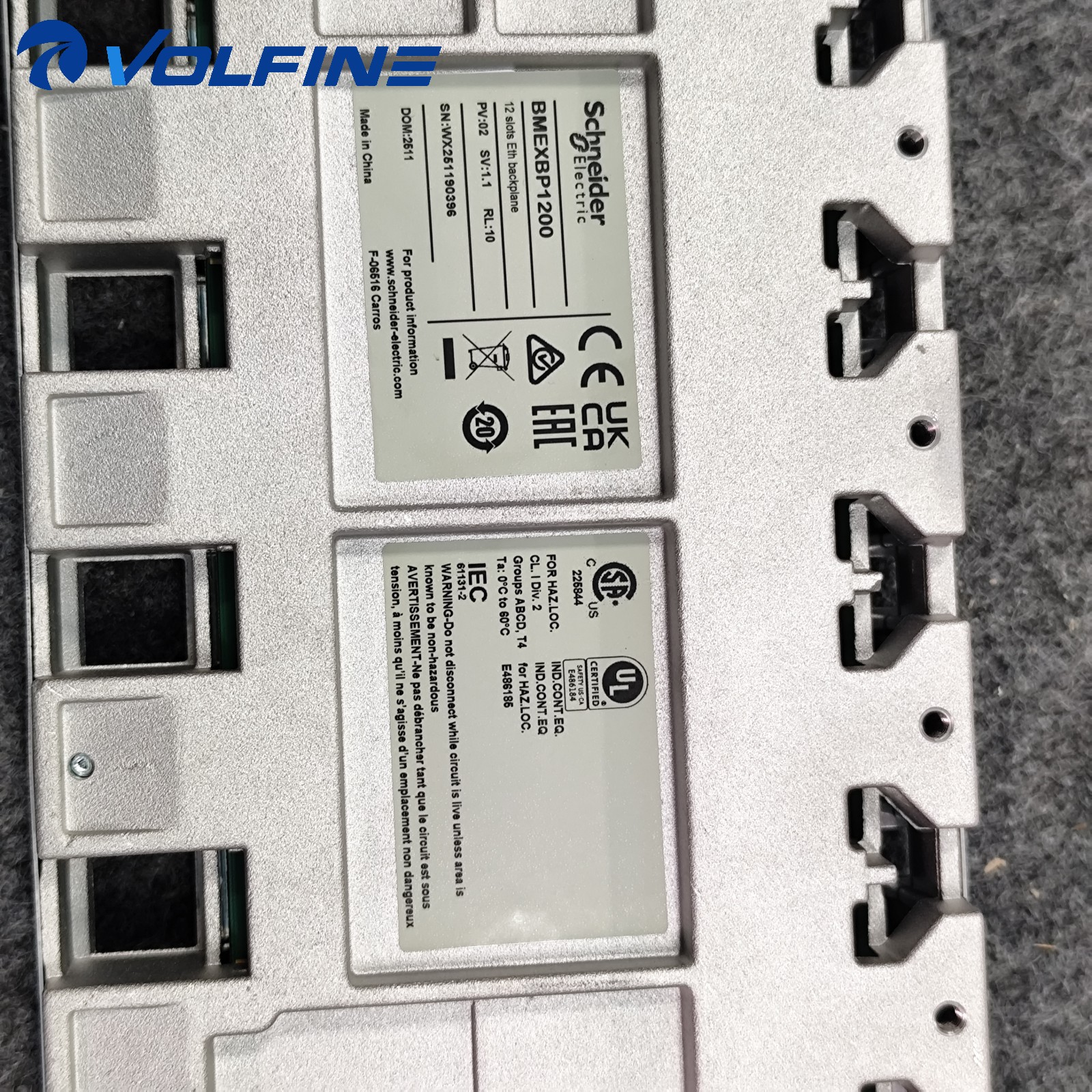 Schneider BMEXBP1200 M580 rack / module Modicon M580 - Image 2