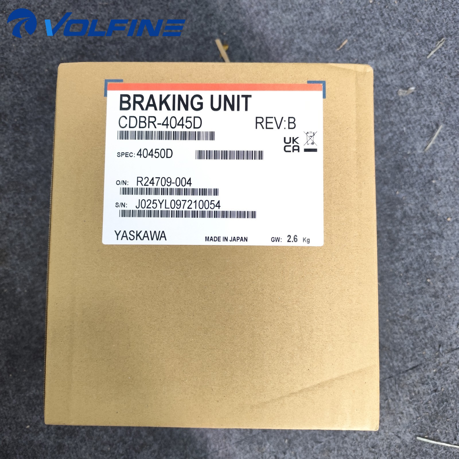 Yaskawa CDBR-4045D Braking unit