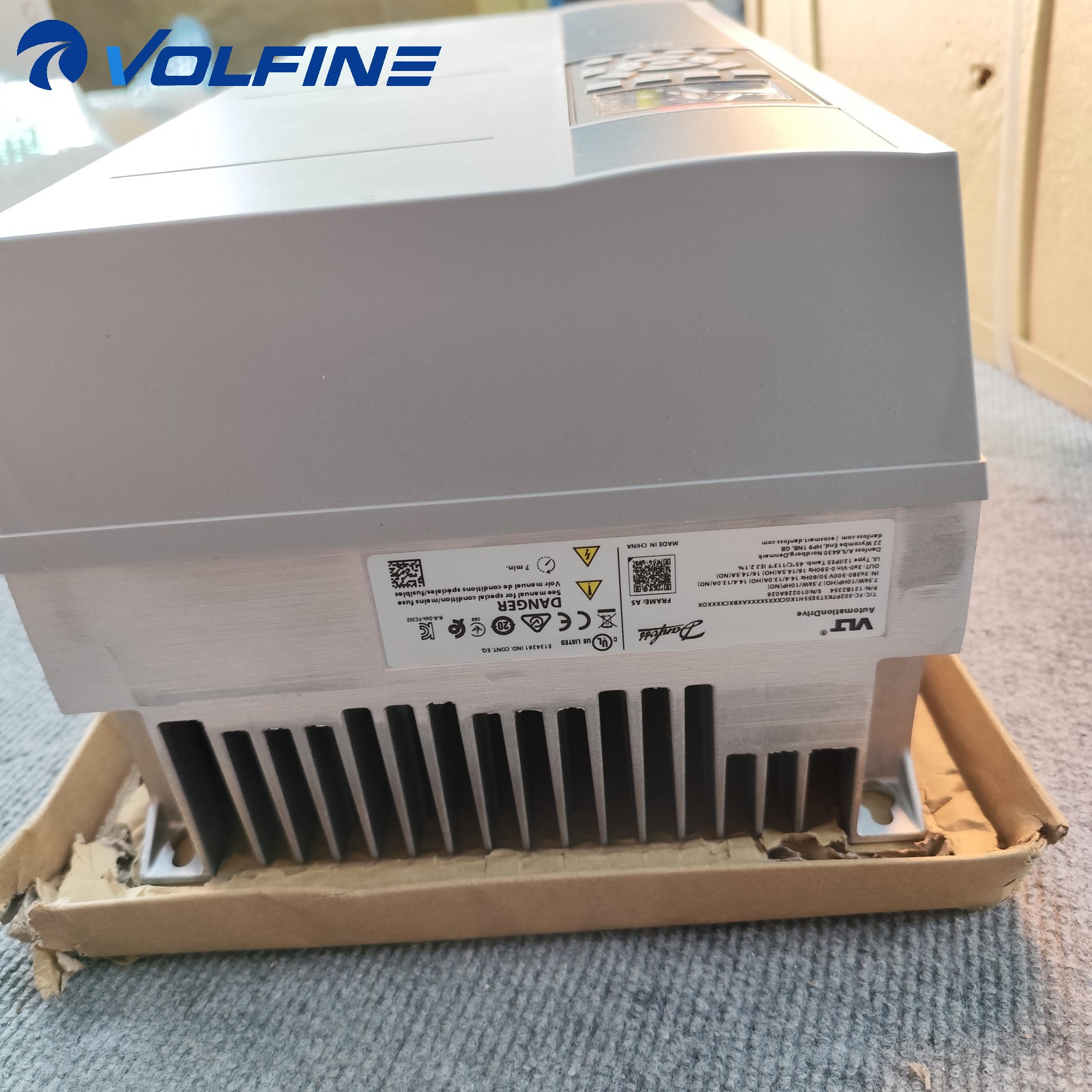 Danfoss FC-302P7K5T5E55H1XGCXXXSXXXXAXBXCXXXXDX VLT AC drive - Image 6