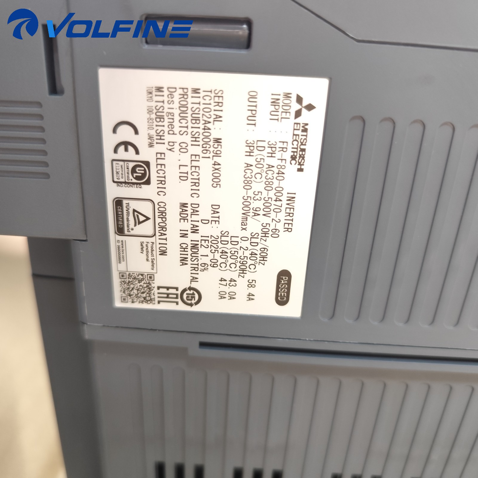 Mitsubishi FR-F840-00470-2-60 FREQROL AC drive - Image 4