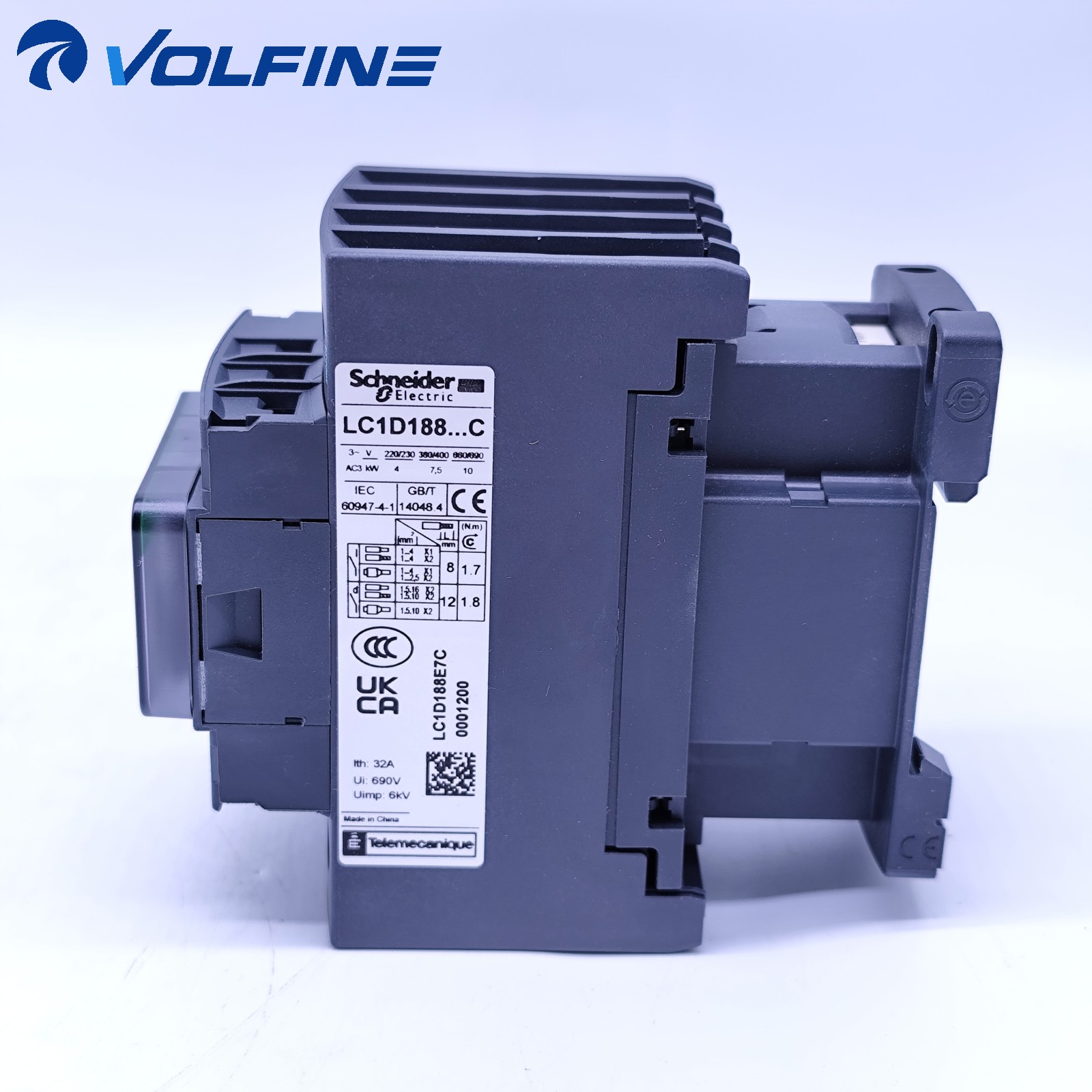 Schneider LC1D188E7C TeSys contactor / control - Image 2