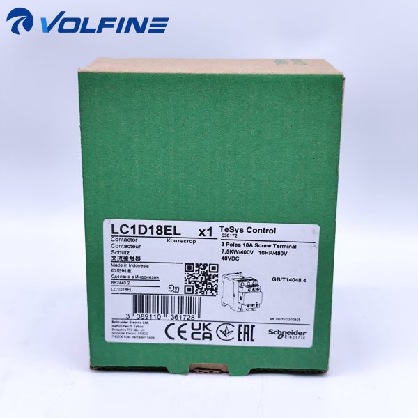 Schneider LC1D18EL TeSys contactor / control