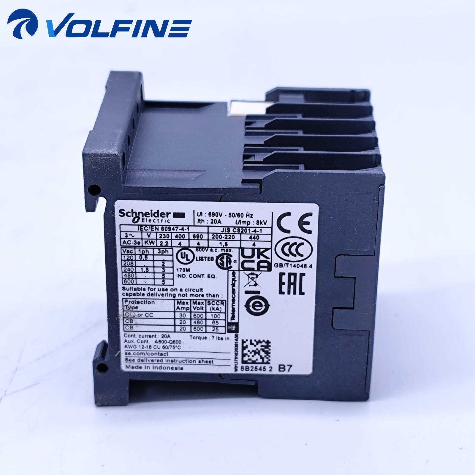Schneider LC1K0910B7 TeSys contactor / control - Image 3