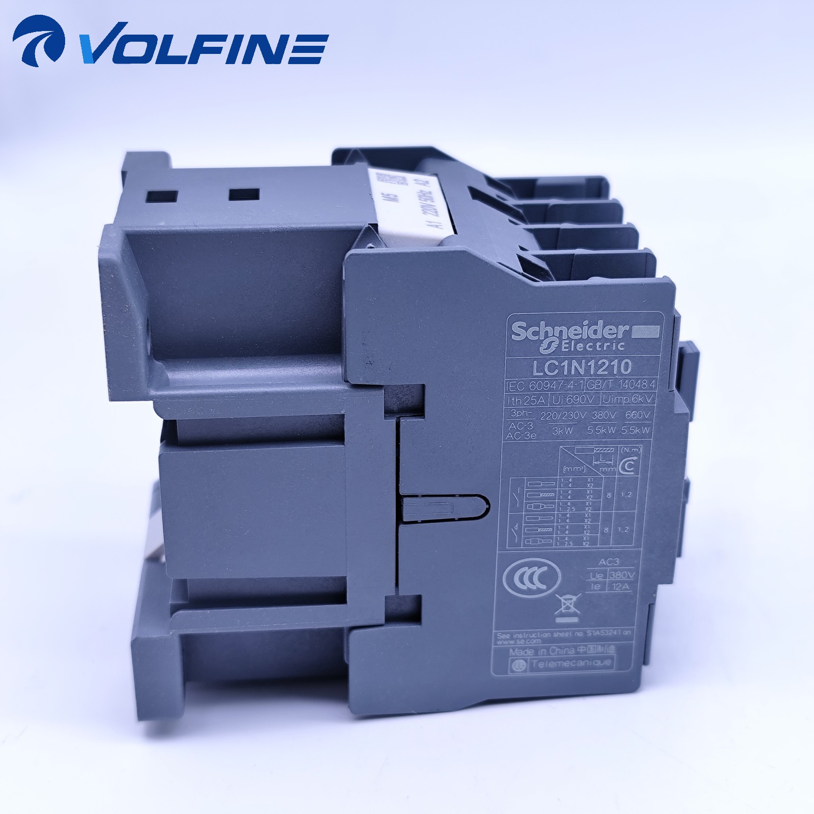 Schneider LC1N1210M5N TeSys contactor / control - Image 3