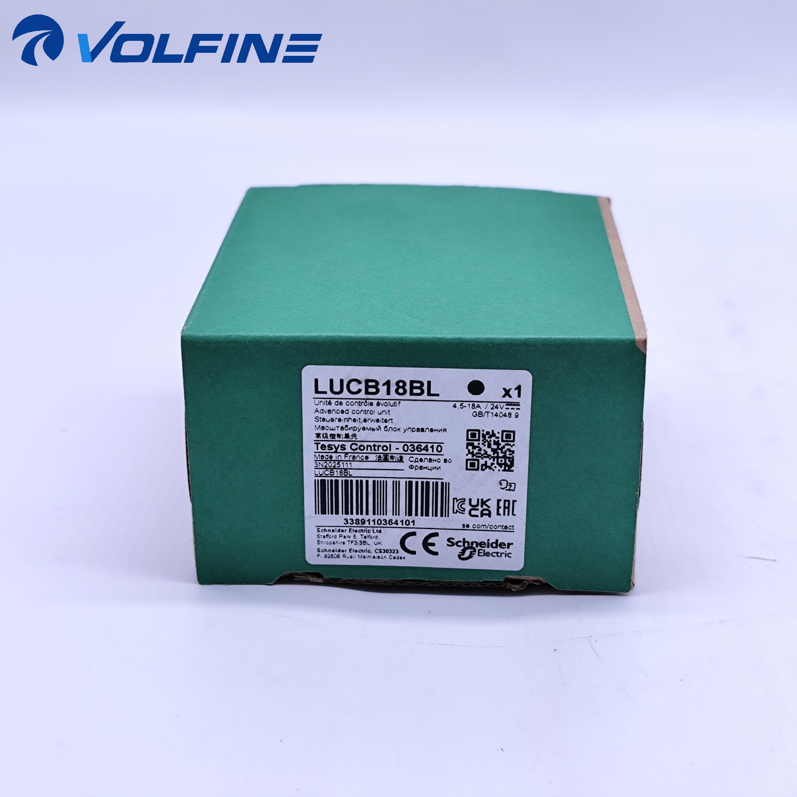 Schneider LUCB18BL TeSys contactor / control