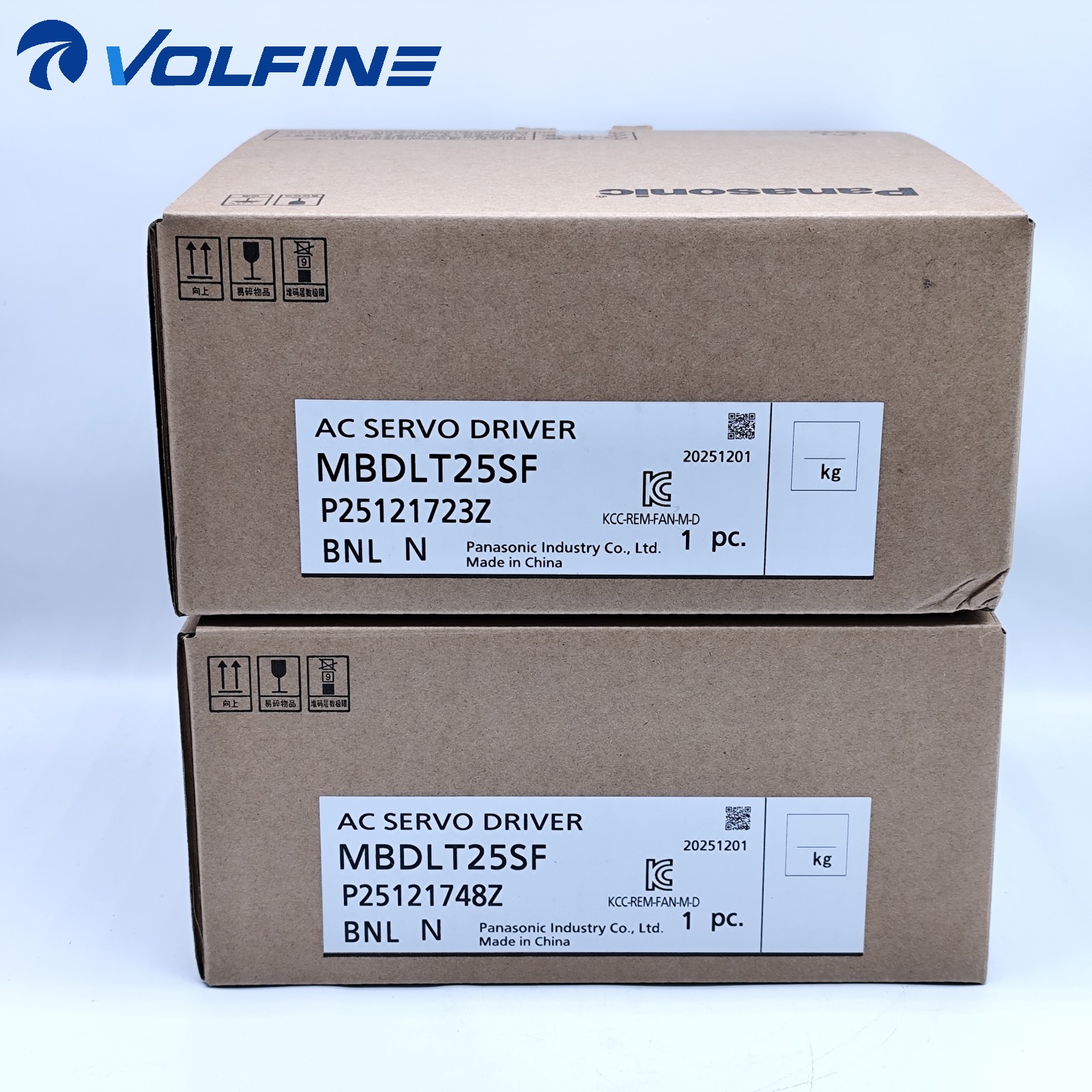Panasonic MBDLT25SF MINAS servo MINAS A6