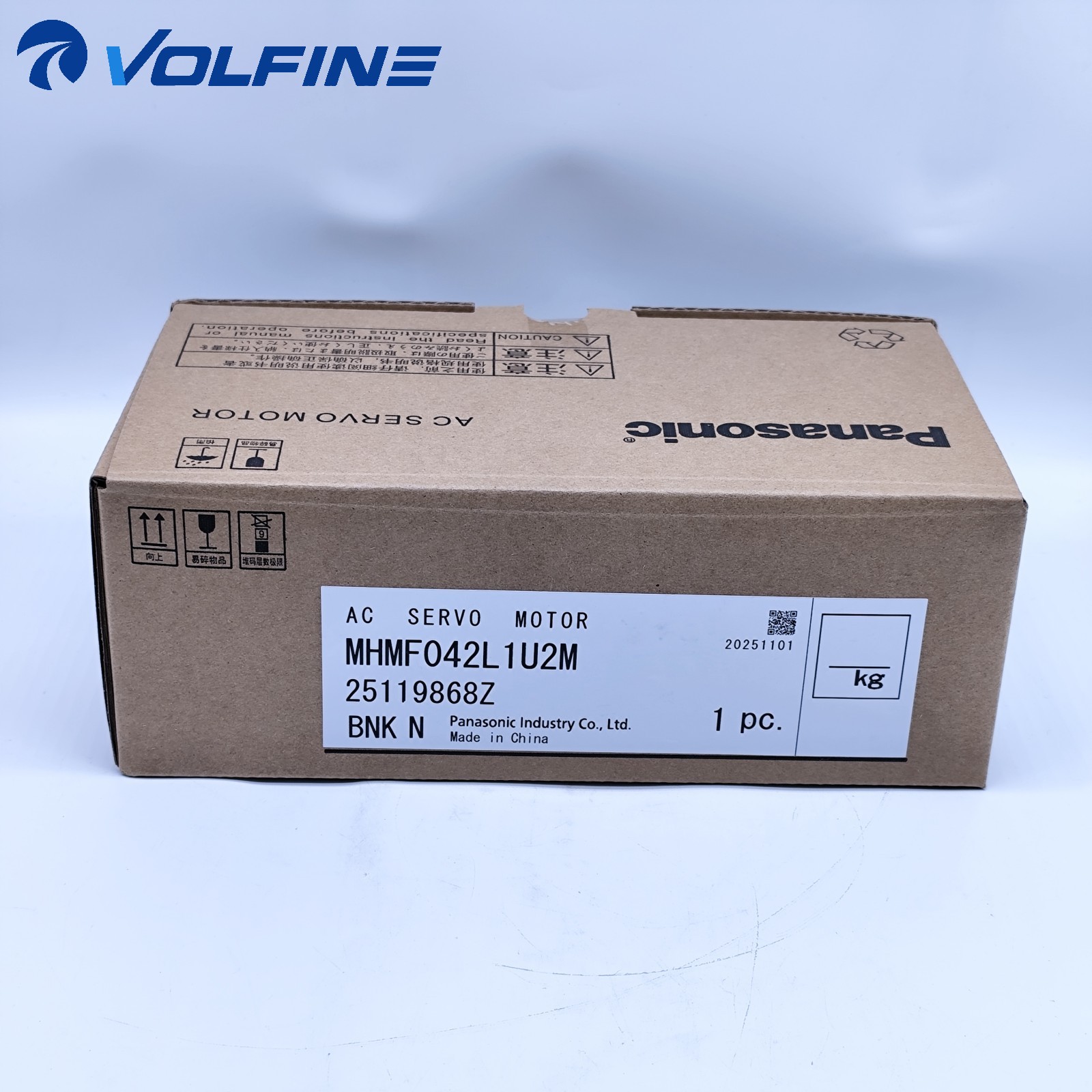 Panasonic MHMF042L1U2M MINAS servo MINAS A6
