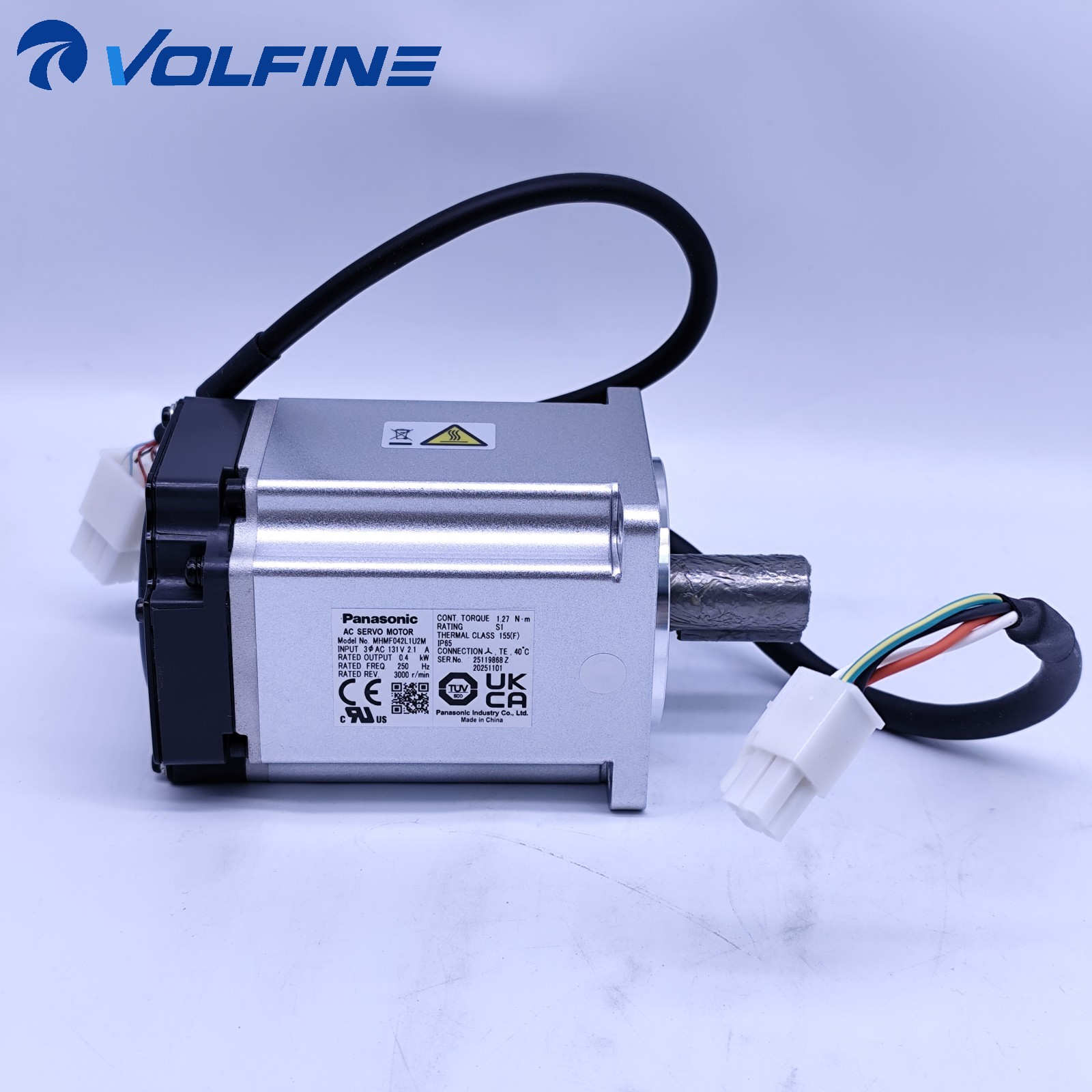 Panasonic MHMF042L1U2M MINAS servo MINAS A6 - Image 2