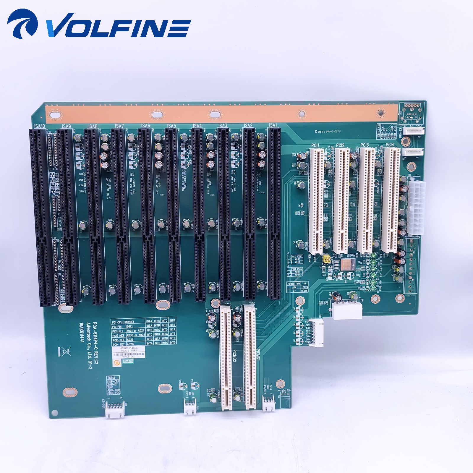 Advantech PCA-6114P4-0C2E Industrial backplane IPC - Image 3