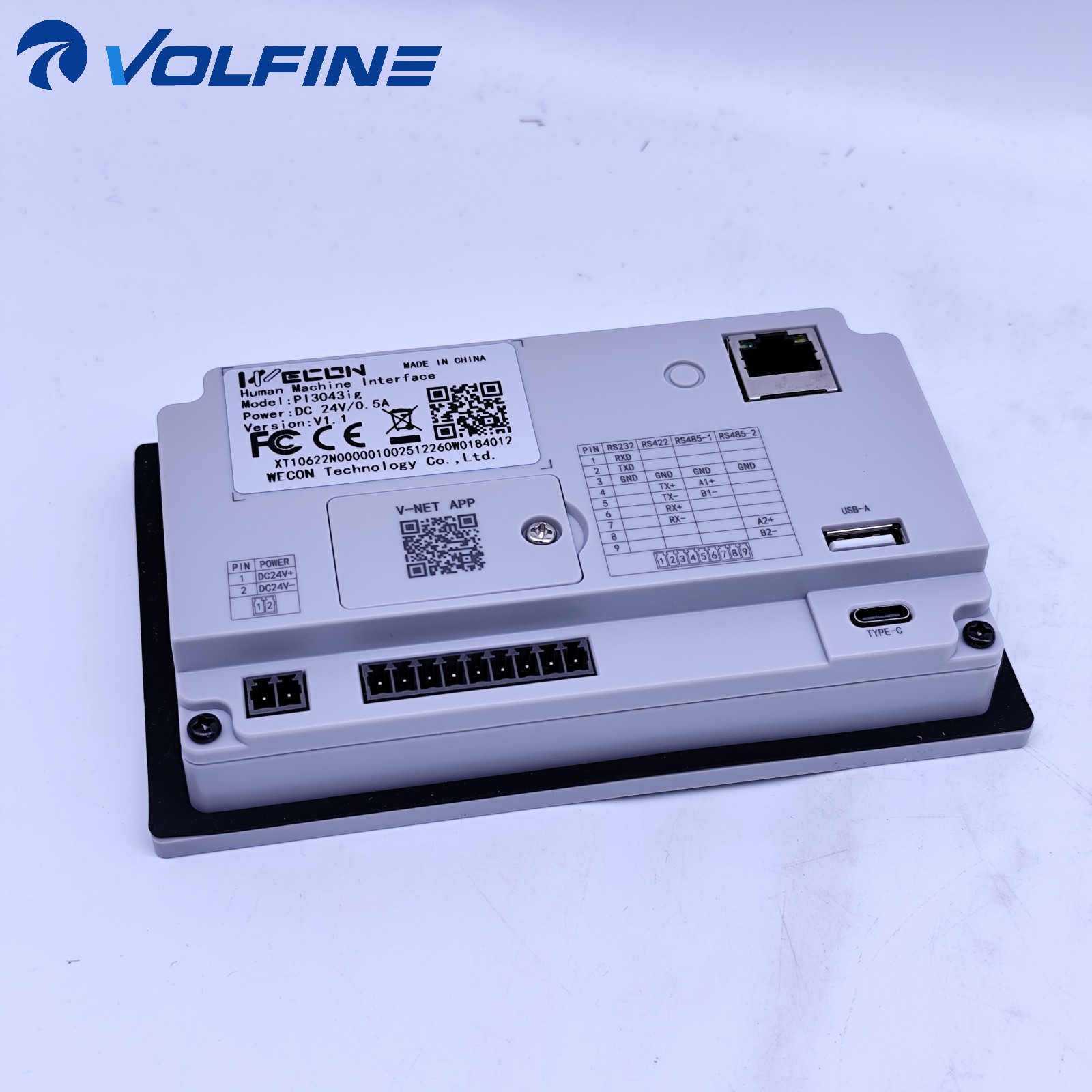 Weintek PI3043IG HMI touch panel cMT / iE - Image 3