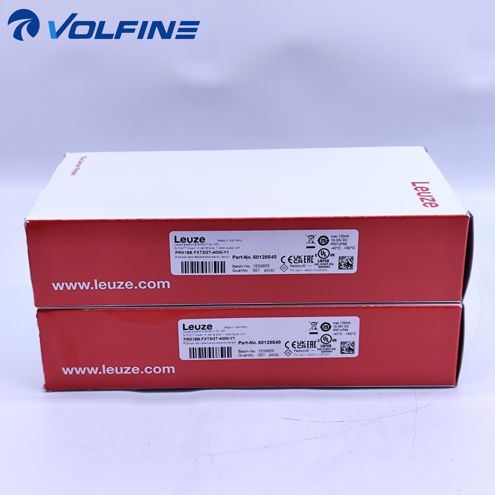 Leuze PRK18B.FXT3-2T-4000-Y1 Contrast Optical sensors