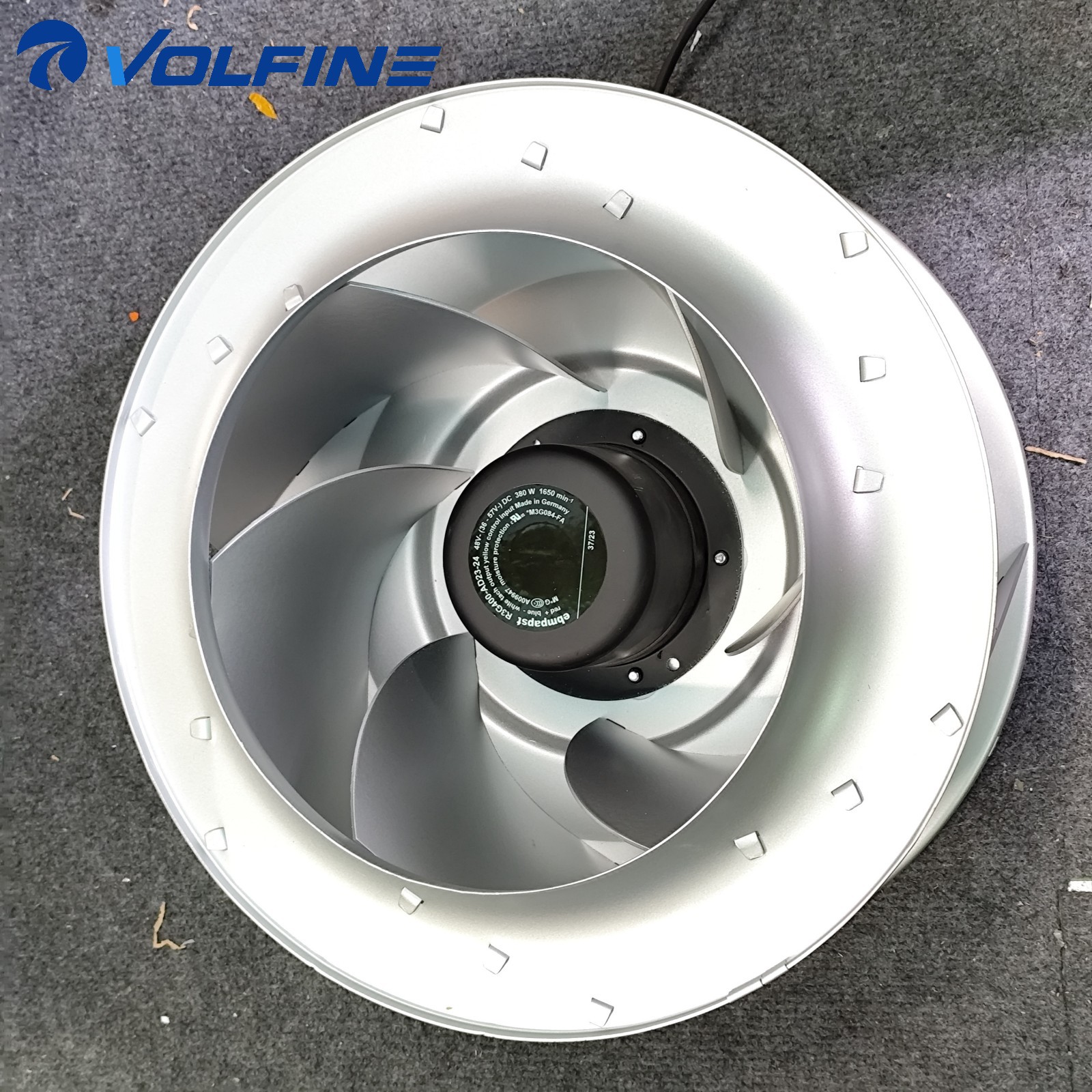 ebm-papst R3G400-AD23-24 EC / AC fan RadiCal / AxiBlade - Image 2