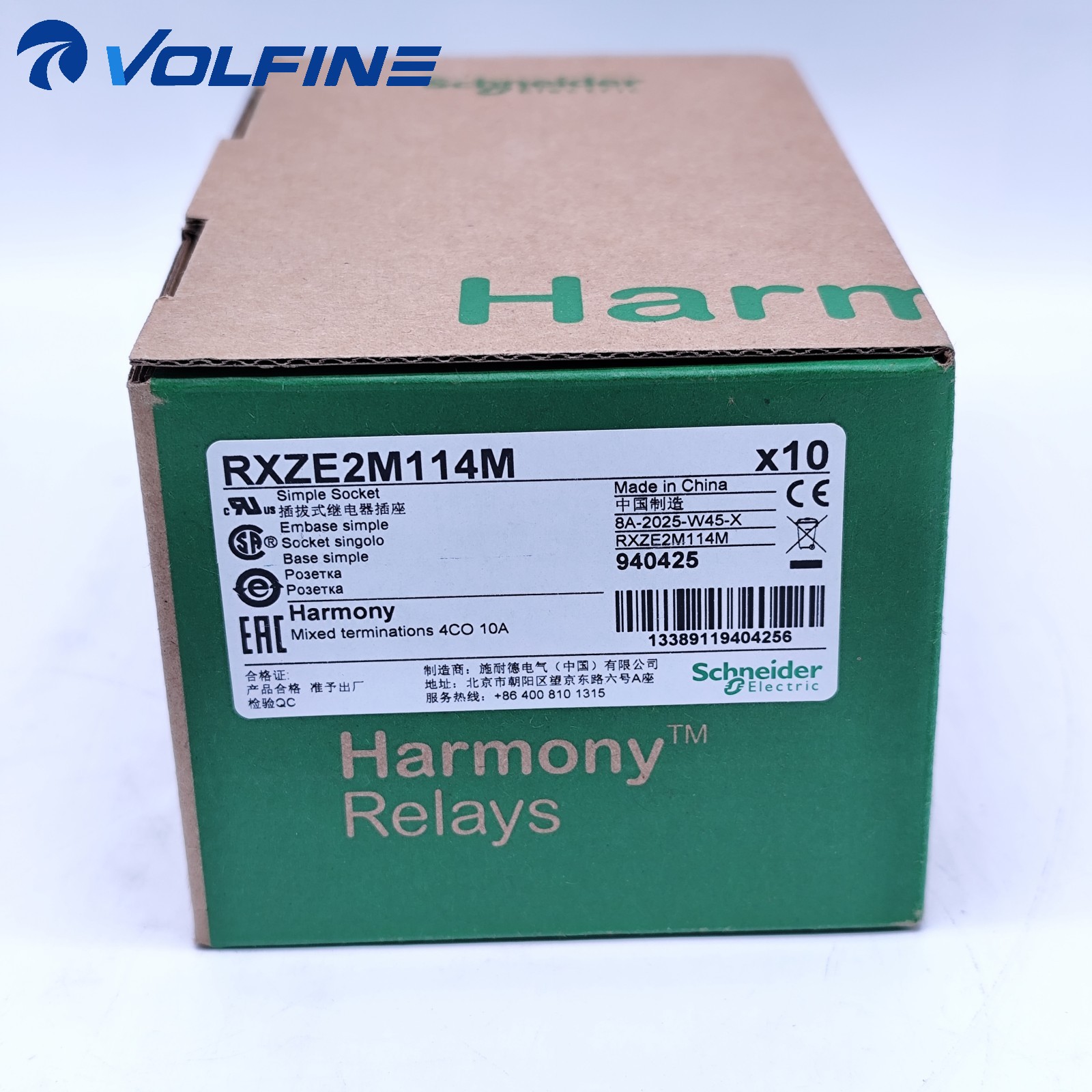 Schneider RXZE2M114M Control / interface relay Zelio