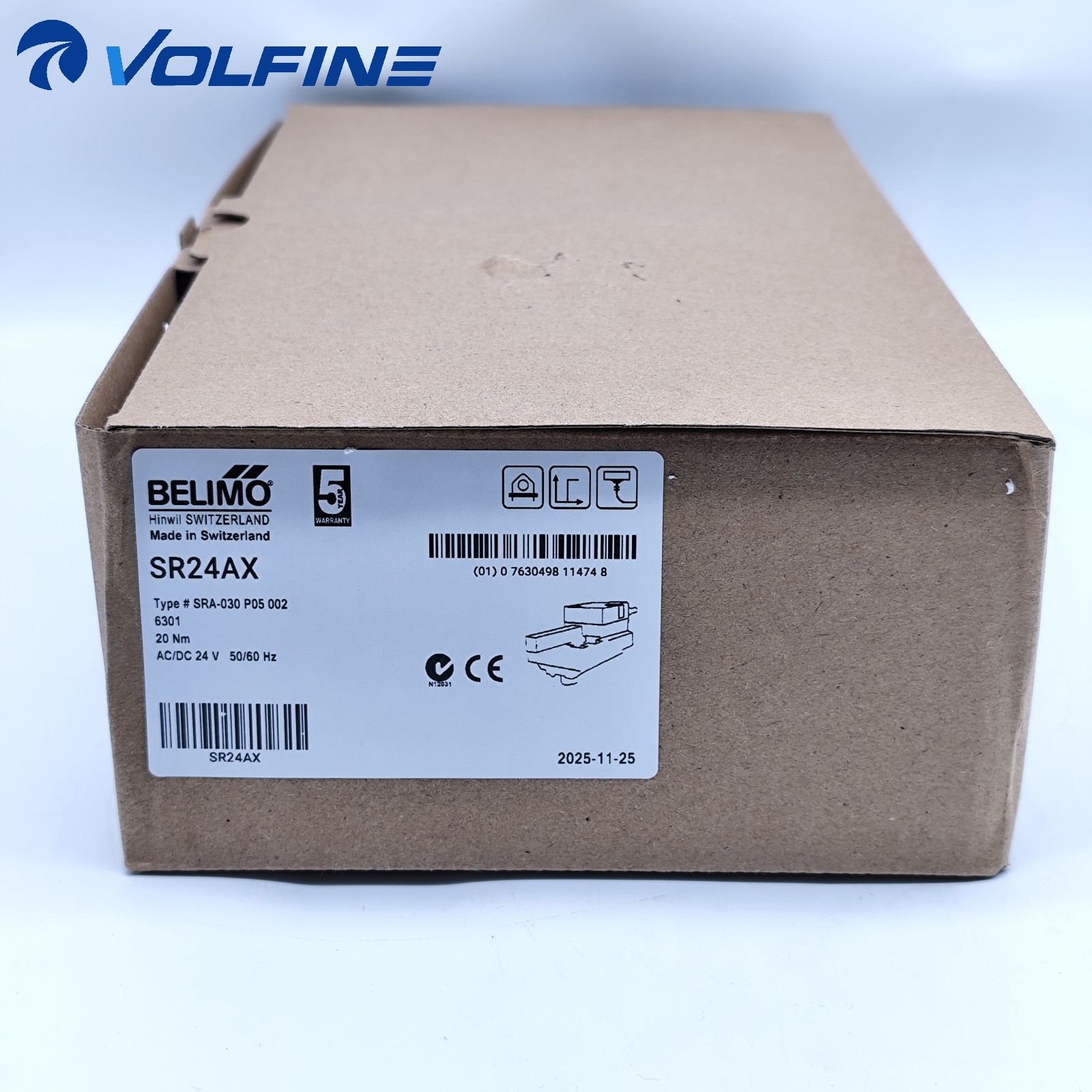 Belimo SR24AX Rotary actuator HVAC actuator