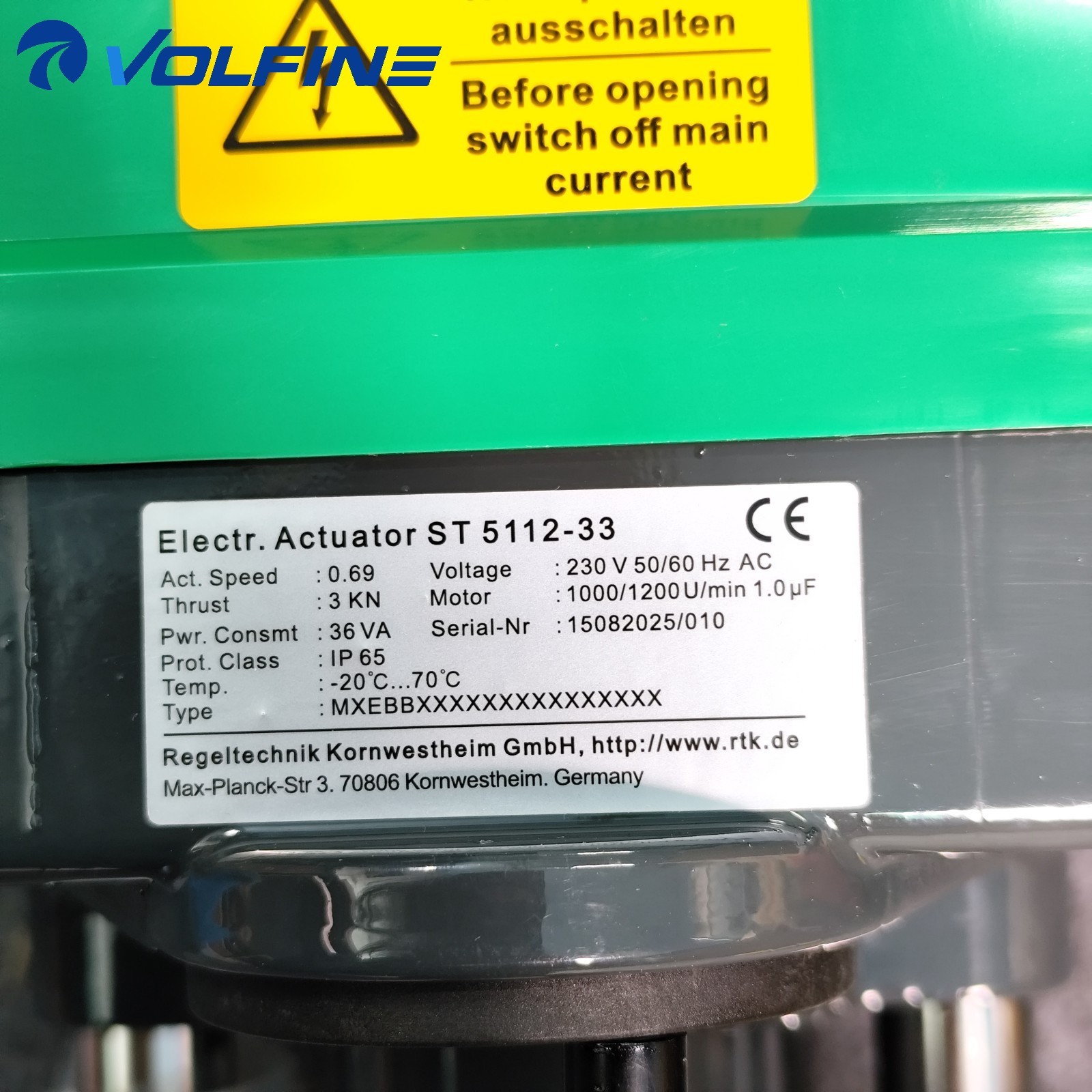 Semikron ST5112-33 Thyristor / power stack