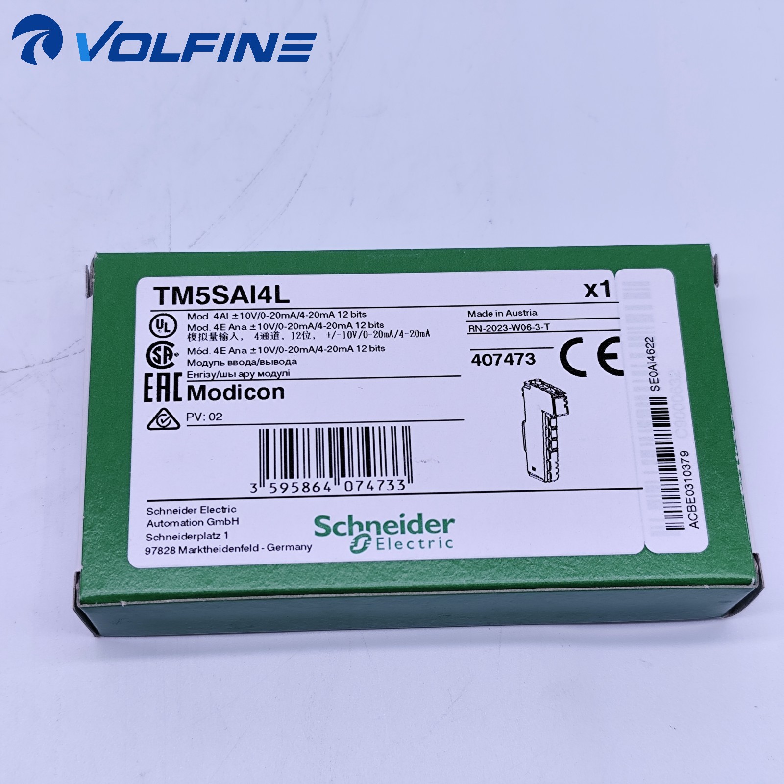 Schneider TM5SAI4L Modicon I/O / PLC