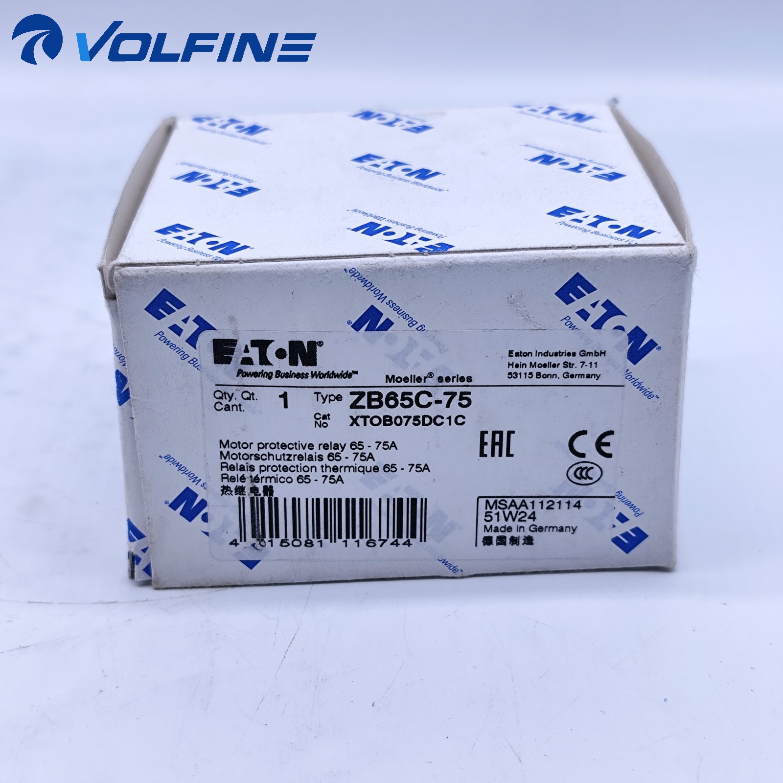 CHINT ZB65C-75 Moulded-case circuit breaker NM / ZB